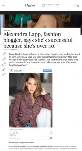 Alexandra Lapp fashion blogger says she's successful because she's over 40 - infleur.com - 2019 11 06 - Alexandra Lapp - found on https://www.infleur.com/alexandra-lapp-fashion-blogger-says-shes-successful-because-shes-over-40/