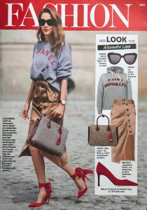 BUNTE - 2017 Nr 32 page 49 - Der Look von Alexandra Lapp