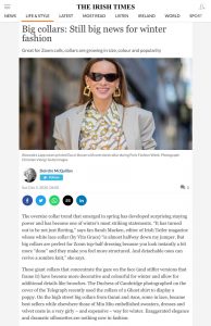 Big collars: Still big news for winter fashion - irishtimes.com - 2020 12 05 - Alexandra Lapp - found on https://www.irishtimes.com/life-and-style/fashion/big-collars-still-big-news-for-winter-fashion-1.4416987?mode=amp