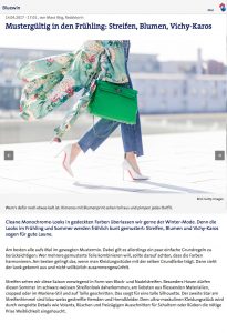 Bluewin Mustergültig in den Frühling - Streifen Blumen Vichy Karos - 1- 2017 04 - Alexandra Lapp - found on https://www.bluewin.ch/de/leben/lifestyle/redaktion/2017/17-04/mustergueltig-streifen-vichy-blumen.amp.html