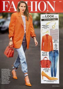 Bunte Germany - No. 32 page-49 - 2020 07 30 - Fashion: Der Look von Alexandra Lapp - Alexandra Lapp