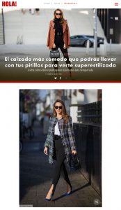 Calzado comodo para llevar con leggings y pantalones pitillo - Foto 1 - hola.com - 2021 03 11 - Alexandra Lapp - found on https://www.hola.com/moda/tendencias/galeria/20210311184799/leggings-pantalon-pitillo-como-combinar-zapatillas-zapato-comodo/1/