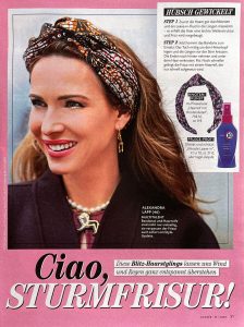 Closer Germany - No. 45 page 51 - 2020 10 28 - Beauty: Ciao Sturmfrisur - Alexandra Lapp