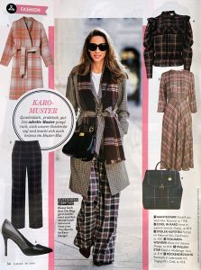 Closer Germany - No. 40 - 2019 09 19 - Page 54 - Fashion - Karo Muster - Alexandra Lapp