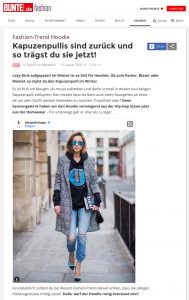 Fashion Trend Hoodie - Kapuzenpullis sind zurück und so trägst du sie jetzt - BUNTE de - 2018 01 15 - Alexandra Lapp - found on https://www.bunte.de/fashion/kleidungsstuecke/oberteile/pullover/fashion-trend-hoodie-kapuzenpullis-sind-zurueck-und-so-traegst-du-sie-jetzt.html