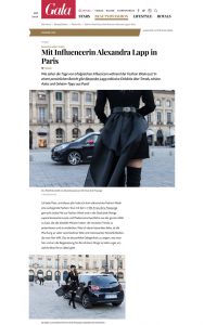 Fashion Week Diary - Mit Influencerin Alexandra Lapp in Paris - GALA Germany - 2017 11 - Alexandra Lapp - found on https://www.gala.de/beauty-fashion/pariser-chic/mit-influencerin-alexandra-lapp-in-paris-21467272.html