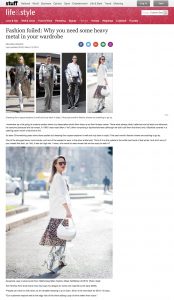 Fashion foiled - Why you need some heavy metal in your wardrobe - Stuff-co-nz - 2018 03 18 - Alexandra Lapp - found on https://www.stuff.co.nz/life-style/fashion/101974157/fashion-foiled-why-you-need-some-heavy-metal-in-your-wardrobe