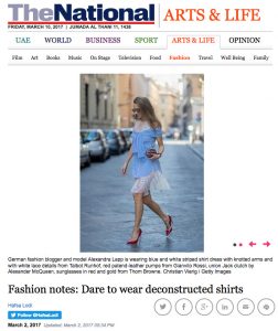 Fashion notes - Dare to wear deconstructed shirts - The National - 2017-03 - Alexandra Lapp - found on http://www.thenational.ae/arts-life/fashion/fashion-notes-dare-to-wear-deconstructed-shirts