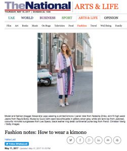 Fashion notes - How to wear a kimono - The National - 2017 05 - Alexandra Lapp - found on http://www.thenational.ae/arts-life/fashion/fashion-notes-how-to-wear-a-kimono