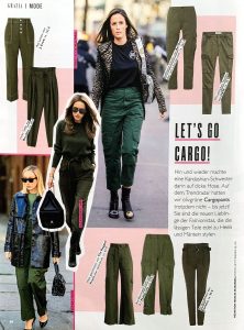 Grazia Germany - 2018 12 06 - Nr. 50 Page 66 - let's go cargo - Alexandra Lapp