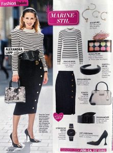 InTouch Germany - No. 42 - 2020 10 20 page 38 - Fashion-Update: Marine-Stil - Alexandra Lapp