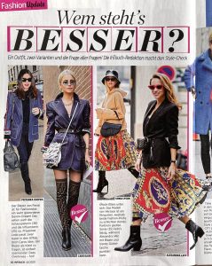 InTouch Germany - No. 43 page 40 - 2020 10 15 - Fashion-Update: Wem stehts besser - Alexandra Lapp