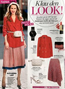 InTouch Germany - No. 37 - 2019 09 05 - Page 34 - Klau den Look - Alexandra Lapp