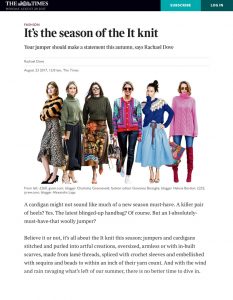 It's the season of the It knit - The Times & The Sunday Times - 2017 08 - Alexandra Lapp - found on https://www.thetimes.co.uk/article/its-the-season-of-the-it-knit-3t8j5nqw6