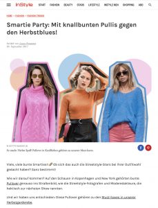 Knallbunte Pullis sind unser Rezept gegen Herbstblues - Instyle Deutschland - 2017 09 20 - Alexandra Lapp - found on http://www.instyle.de/fashion/pullover-bunt-trend-herbst-2017