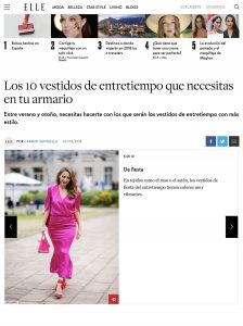 Los 10 vestidos de entretiempo que necesitas en tu armario Como llevar lo vestidos de entretiempo - ELLE Spain online - 2018 09 02 - Alexandra Lapp - found on https://www.elle.com/es/moda/streetstyle/g22738230/vestidos-entretiempo-otono/?slide=6