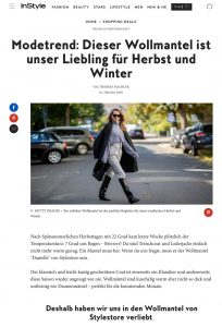 Manteltrend - Dieser Wollmantel von StyleStore ist unser Liebling - InStyle Germany online - instyle.de - 2020 10 01 - Alexandra Lapp - found on https://www.instyle.de/shopping-deals/wollmantel-modetrend-stylestore
