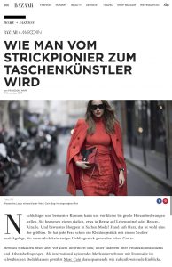 Marc Cain stellt die Taschenkollektion vor - HARPERSBAZAAR de - 2017-12 - Alexandra Lapp - found on https://www.harpersbazaar.de/fashion/marc-cain-taschenkollektion