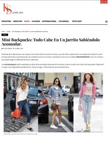 Mini Backpacks Todo cabe en un jarrito sabiendolo acomodar - KS com mx - 2018 04 18 - Alexandra Lapp - found on http://ks.com.mx/2018/04/18/mini-backpacks-todo-cabe-en-un-jarrito-sabiendolo-acomodar/