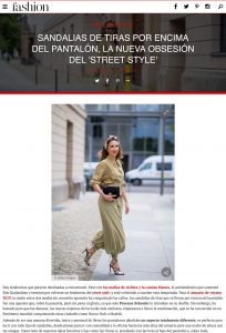 Sandalias de tiras por encima del pantal n la nueva obsesi n del street style Foto 1 - fashion.hola.com - 2019 07 15 - Alexandra Lapp - found on https://fashion.hola.com/tendencias/galeria/2019071567722/pantalon-sandalias-tiras-looks-street-style/6/