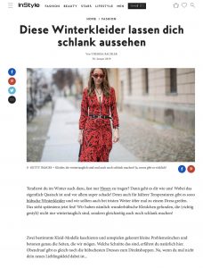 Schlank aussehen - Mit diesen Winterkleidern kein Problem - instyle Germany - 2019 01 30 - Alexandra Lapp - found on https://www.instyle.de/fashion/winterkleider-schlank-machen