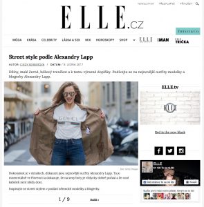 Alexandra Lapp Street Style - Found on http://www.elle.cz/newsletter/alexandra-lapp-street-style?showall=1