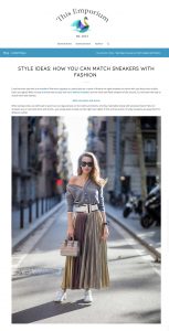 Style ideas how you can match sneakers with fashion - thisemporium com - 2018 04 11 - Alexandra Lapp - found https://www.thisemporium.com/2018/04/11/style-tips-how-to-match-sneakers-with-style/
