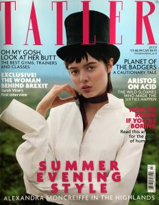 Tatler Press - 2017 07 Cover - Alexandra Lapp