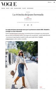 Tendenze jeans 2021 i modelli bermuda per l estate - Vogue Italia - vogue.it - 2021 02 19 - Alexandra Lapp - found on https://www.vogue.it/moda/article/tendenze-jeans-2021-bermuda-estate-foto
