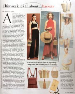 The Times Magazine - 2019 07 - Page 9 - This week it's all about baskets - Alexandra Lapp