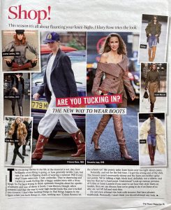 The Times Magazine - Times 2 - 2020 03 - shop are you tucking in the new way to wear boots - Alexandra Lapp