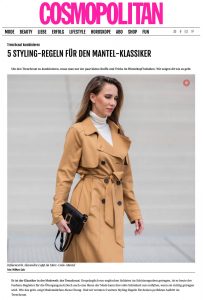 Trenchcoat kombinieren - 5 goldene Styling Regeln - cosmopolian.de - 2020 07 08 - Alexandra Lapp - found on https://www.cosmopolitan.de/trenchcoat-kombinieren-5-styling-regeln-fuer-den-mantel-klassiker-67257.html