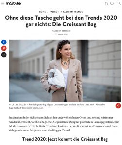 Trends 2020 - Die Croissant Bag - instyle.de - 2020 01 27 - Alexandra Lapp - found on https://www.instyle.de/fashion/trends-2020-croissaint-bag