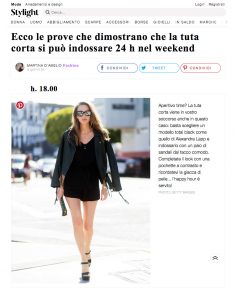 Tuta corta come indossarla 24h nel weekend - Stylight 2017 06 - Alexandra Lapp - found on https://www.stylight.it/Magazine/Fashion/Tuta-Corta-Come-Indossarla-24-H-Nel-Weekend/