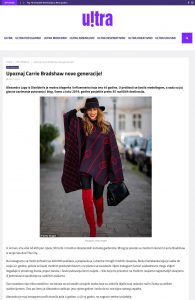Upoznaj Carrie Bradshaw nove generacije - Ultra Magazin - ultr.ba - 2019 11 09 - Alexandra Lapp - found on https://ultra.ba/upoznaj-carrie-bradshaw-nove-generacije/