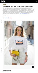 Women we love this week - Paris street style GQ-Magazine co uk - 2018 03 08 - Alexandra Lapp - found on http://www.gq-magazine.co.uk/gallery/women-we-love-this-week-paris-street-style