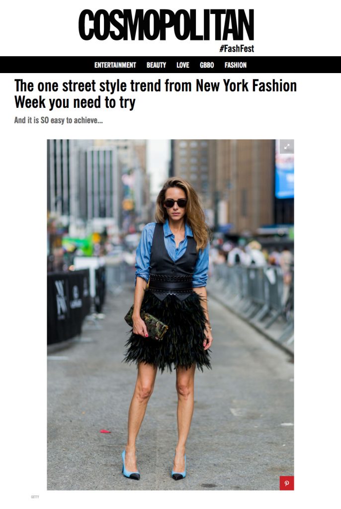 Alexandra Lapp Street Style at New York Fashion Week 2016 - Found on www.cosmopolitan.co.uk Alexandra Lapp Street Style at New York Fashion Week 2016 - Found on www.cosmopolitan.co.uk