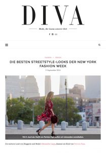Alexandra Lapp Street Style at New York Fashion - Photo by Christian Vierig - Found on www.diva-online.at