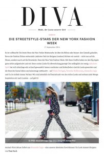 Alexandra Lapp Street Style at New York Fashion Week 2016 - Photo by Christian Vierig - Found on www.diva-online.at