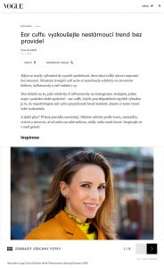 vogue.cz - 2020 01 22 - Alexandra Lapp - found on https://www.vogue.cz/clanek/fashion/doplnky/julia-silajdzic/ear-cuffs-navrat-ve-velkem-stylu