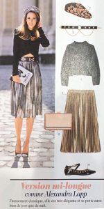 Alexandra Lapp in Voici Magazine - Column - http://www.voici.fr/