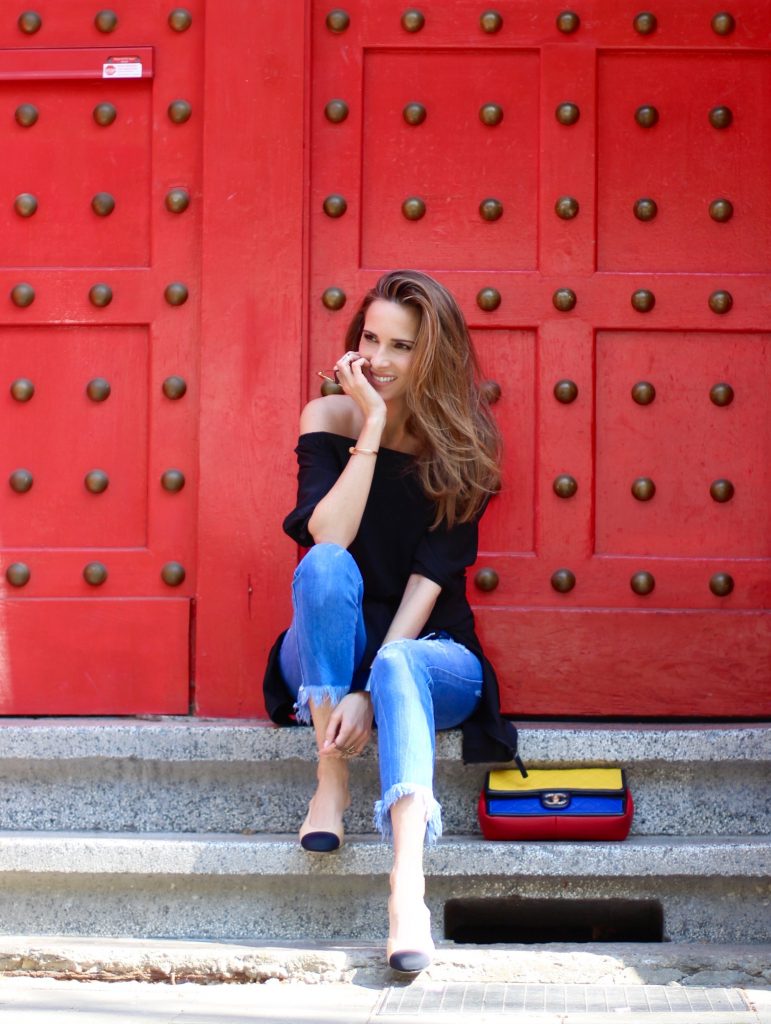 Alexandra Lapp wearing Theory, Zara, Chanel, Bernard Delettrez, Uniqlo