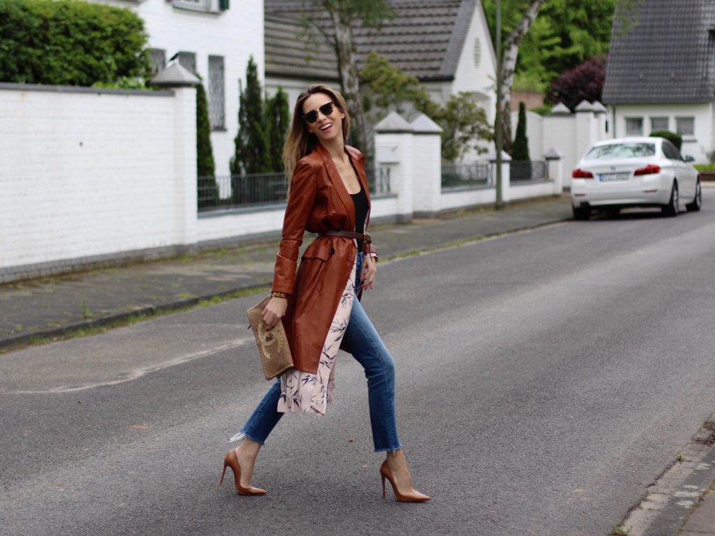 Topshop, Chanel, Prada, Levi's, James Perse, Ray Ban, Christian Louboutin Alexandra Lapp wearing layered look, Topshop, Chanel, Prada, Levi's, James Perse, Ray Ban, Christian Louboutin