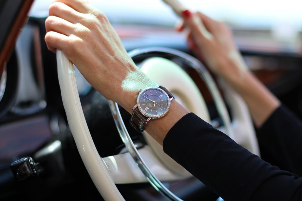 Alexandra Lapp wearing IWC watch, Portofino, Gucci, Tibbi, Dolce Gabbana, Chanel, Christian Louboutin, Mac, Armani