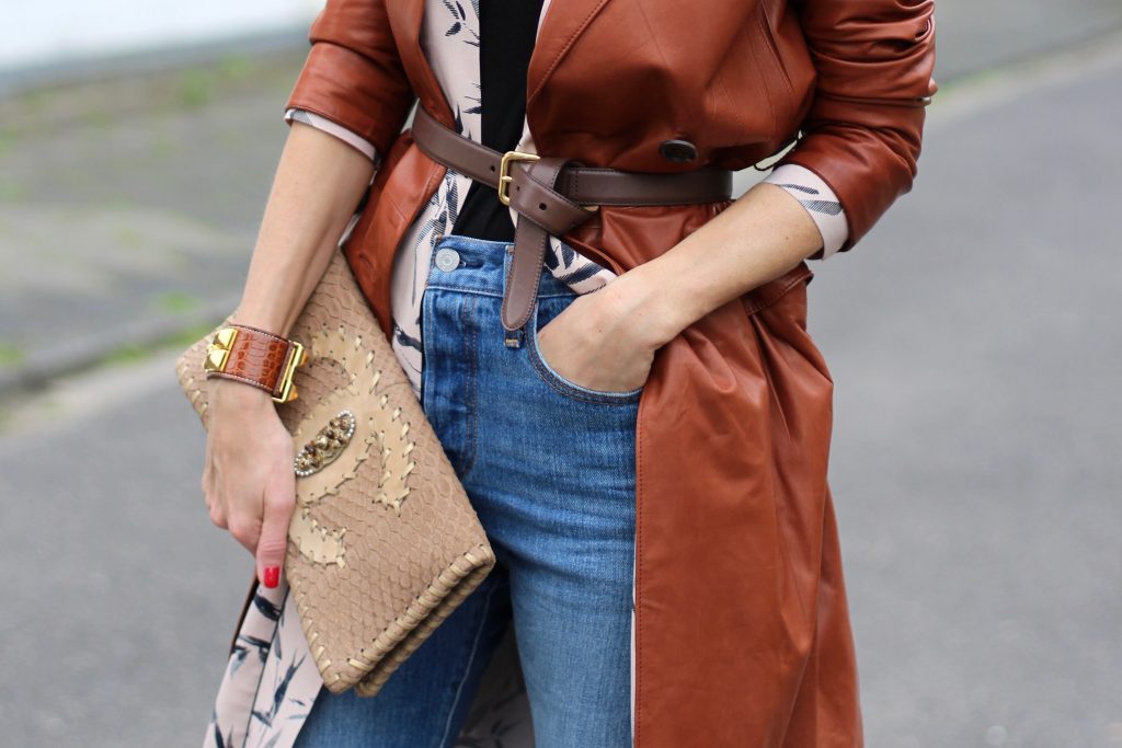Topshop, Chanel, Prada, Levi's, James Perse, Ray Ban, Christian Louboutin Alexandra Lapp wearing layered look, Topshop, Chanel, Prada, Levi's, James Perse, Ray Ban, Christian Louboutin