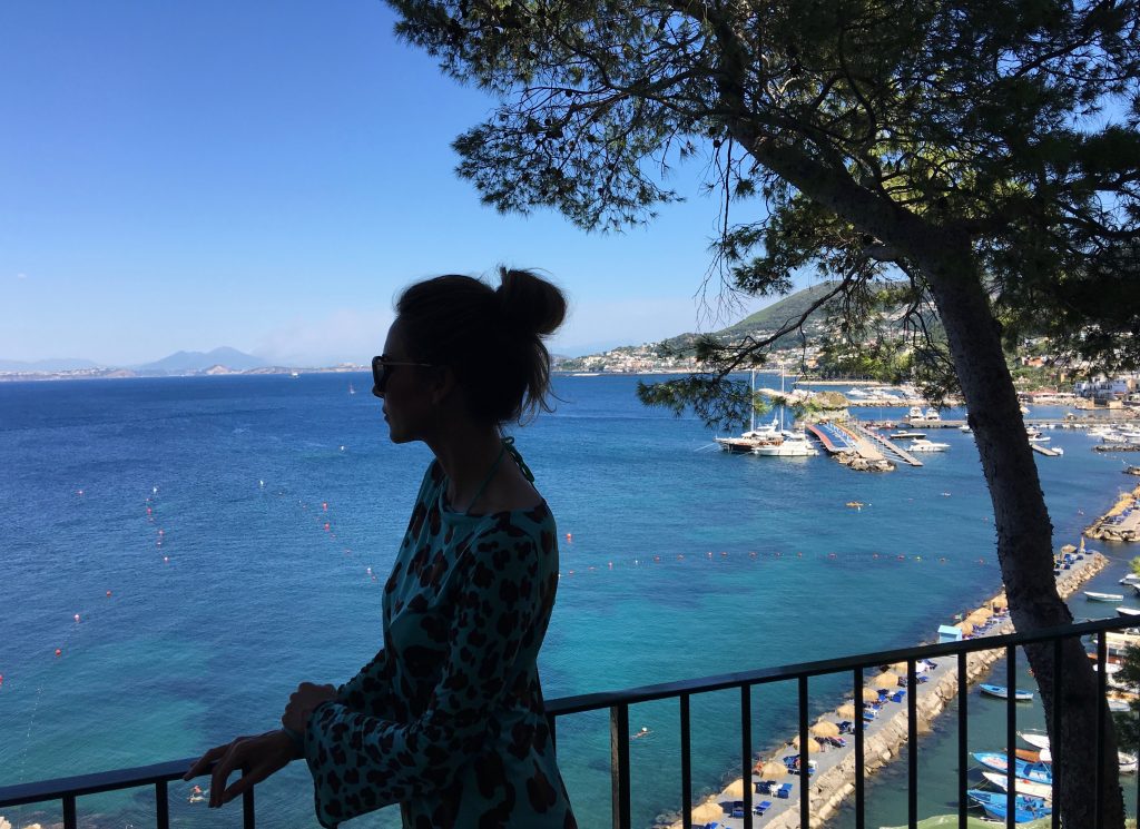 Alexandra Lapp at Albergo della Regina Isabella
