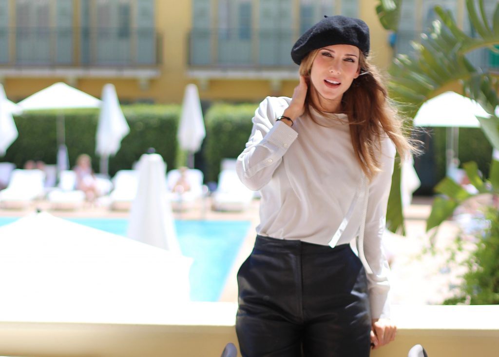Tigha, Steffen Schraut, Asos, Christian Louboutin Alexandra Lapp wearing culottes from Tigha, Steffen Schraut, Asos, Christian Louboutin