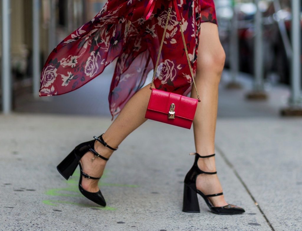 Alexandra Lapp wearing Patrizia Pepe in Soho, New York during New York Fashion Week, NYFW 2016.