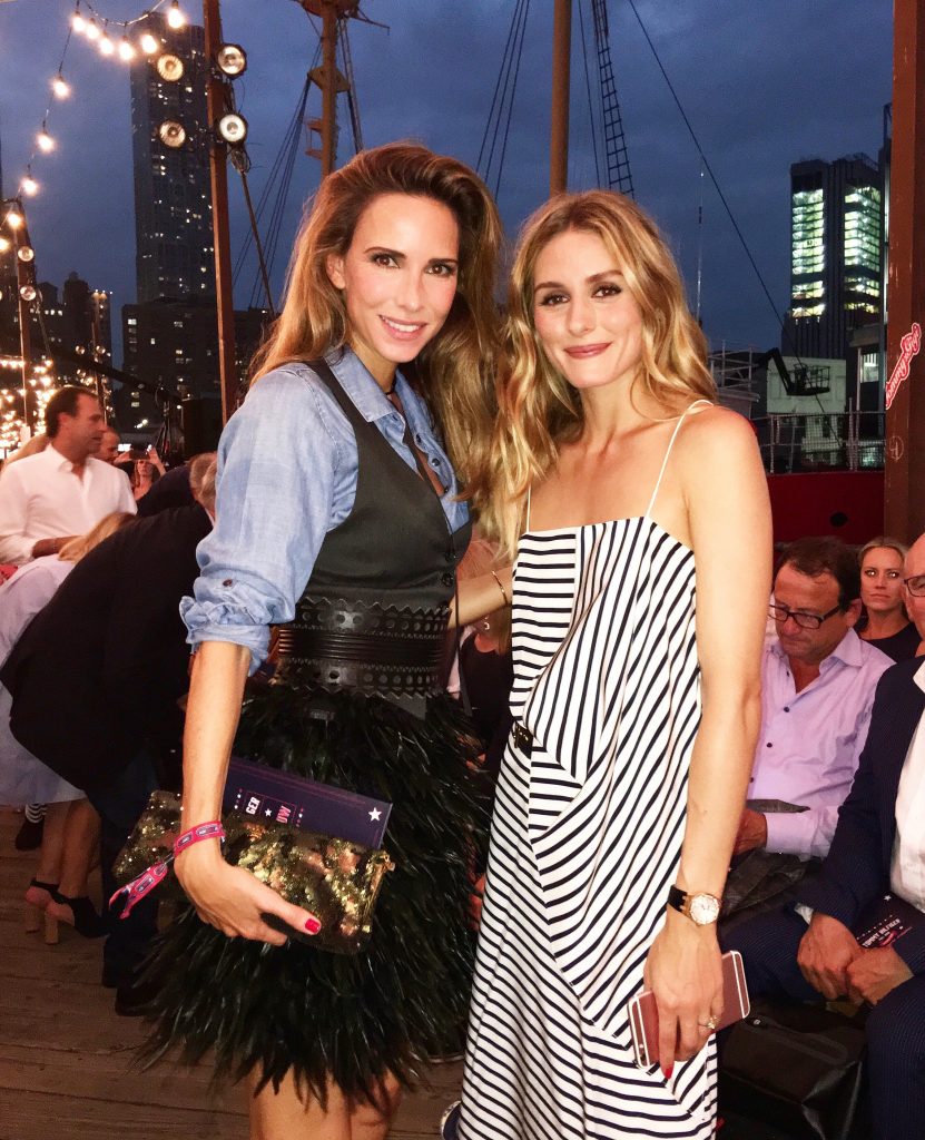 Olivia Palermo, Tommy Hilfiger, Steffen Schraut, Richmond, Azzedine Alaïa, Saint Laurent, Prada, Monokel Eyewear, NYFW, Tommy x Giggi, New York Alexandra Lapp with Olivia Palermo wearing Tommy Hilfiger, Steffen Schraut, Richmond, Azzedine Alaïa, Saint Laurent, Prada, Monokel Eyewear during NYFW at Tommy x Giggi Show in New York.