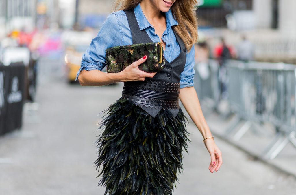Tommy Hilfiger, Steffen Schraut, Richmond, Azzedine Alaïa, Saint Laurent, Prada, Monokel, NYFW, Tommy x Giggi, New York Alexandra Lapp wearing Tommy Hilfiger, Steffen Schraut, Richmond, Azzedine Alaïa, Saint Laurent, Prada, Monokel Eyewear during NYFW at Tommy x Giggi Show in New York.